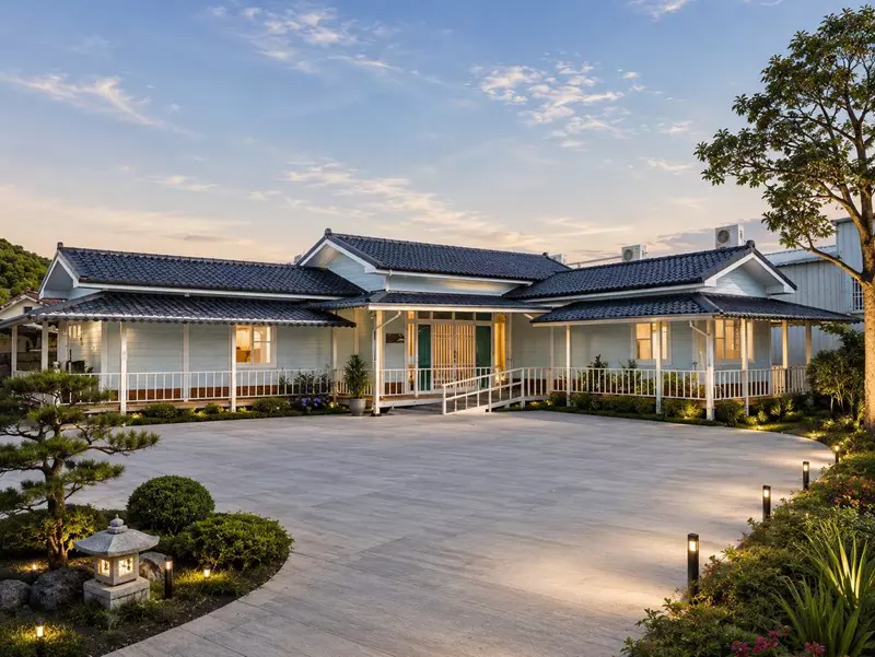 居家莊園 :中型鋼構屋-日式造景-田園風格
