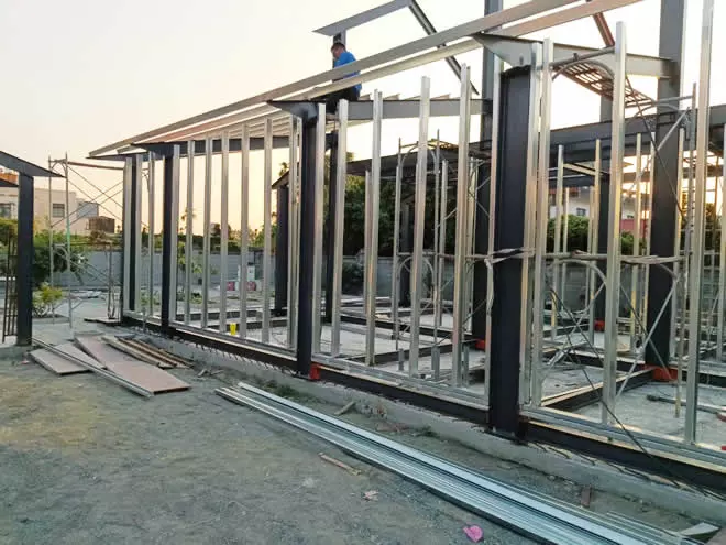 結構安裝-鋼構屋建造