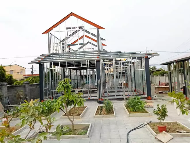 結構安裝-鋼構屋建造
